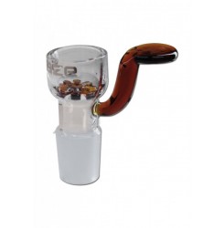 Premium BLAZE GLASS Glass Bong Bowl Screen amber